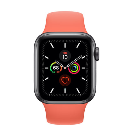 New Apple Watch Space Gray Aluminum Case with Sport Band